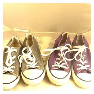 Lot of Converse kids shoes size 3,3.5